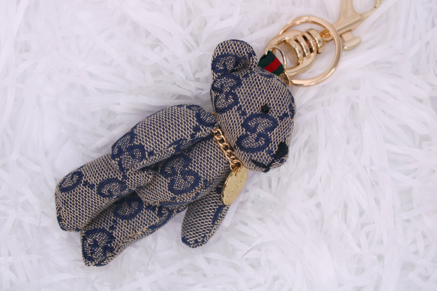 Adorable Signature Bear Keychain