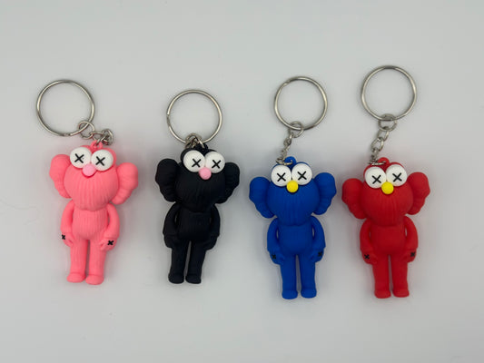 Colorful kawee cartoon keychain
