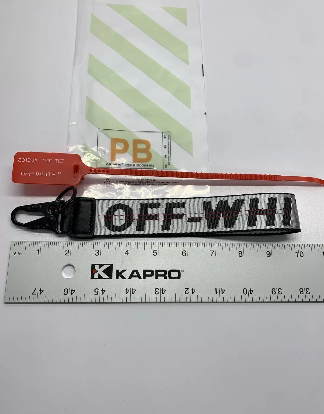 Off whites Style Keychain Strap