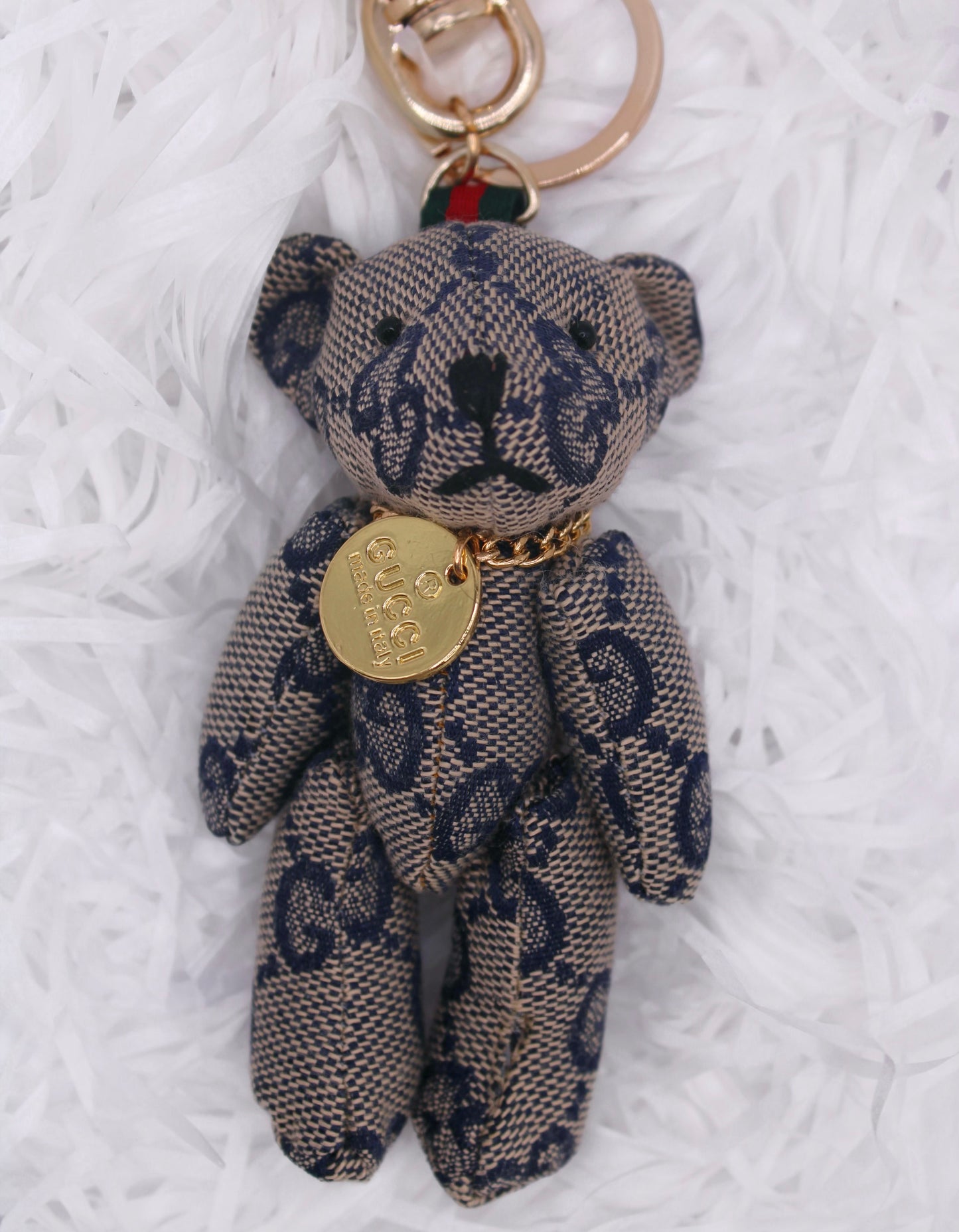 Adorable Signature Bear Keychain