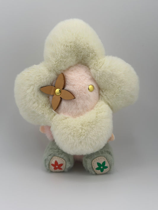 Flower Plush Keychain